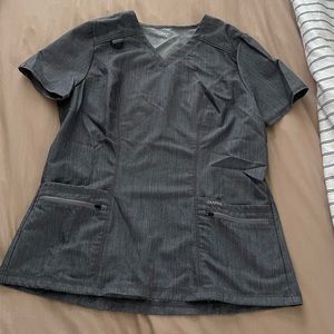 Grey scrubs by Jaanuu